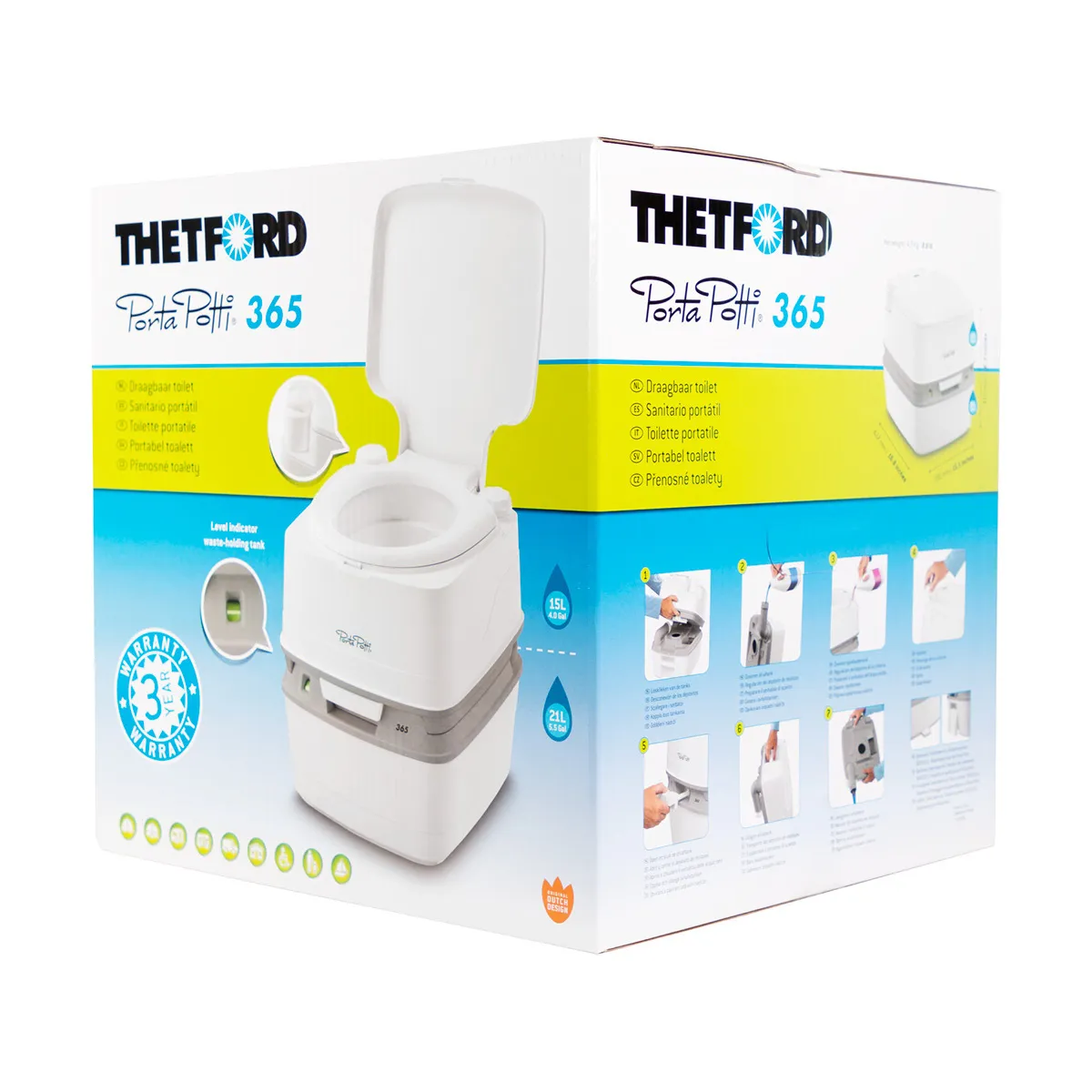 Thetford Биотуалет Porta Potti Qube 365 White